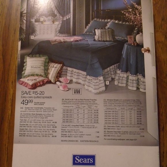 1984 SEARS CANADA, FALL AND WINTER, DEPARTMENT STORE CATALOG. RARE!!! - Picture 7 of 7